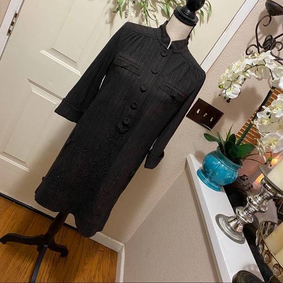 MAGASCHONI Collection Blazer Style Chic Midi Dress - Picture 4 of 13
